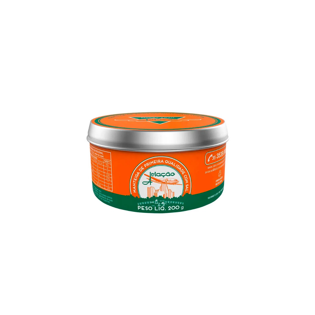 Aviação Manteiga Lata (200g)